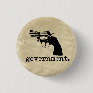 Badge Rond 2,50 Cm Bouton de gouvernement