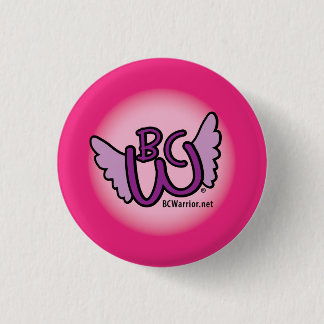 Badge Rond 2,50 Cm Bouton de guerrier de cancer du sein