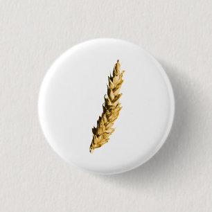 Badge Rond 2,50 Cm Bouton de jeton alimentaire Wingspan - Blé