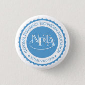 Badge Rond 2,50 Cm Bouton de joint de NPTA (Devant)