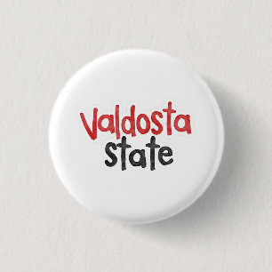 Badge Rond 2,50 Cm Bouton de jour de match de Valdosta State