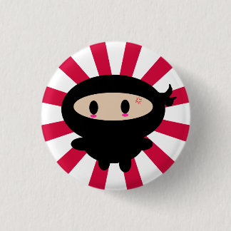Badge Rond 2,50 Cm Bouton de Kawaii Ninja