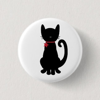 Badge Rond 2,50 Cm Bouton de Kitty