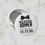 Badge Rond 2,50 Cm Bouton de la fête de la mariée de Tuxedo Mariage U<br><div class="desc">Ajoutez le nom de l'utilisateur mariage et la date de votre mariage et joignez-le à l'utilisateur mariage. Vous pouvez ajouter une couleur à l'arrière - plan pour convenir à votre thème de couleur mariage. Je suis allé avec le noir et blanc classique.</div>