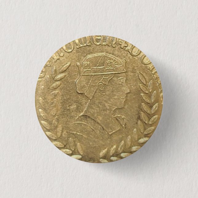 Badge Rond 2,50 Cm Bouton de laurier (Devant)