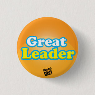 Badge Rond 2,50 Cm Bouton de leader