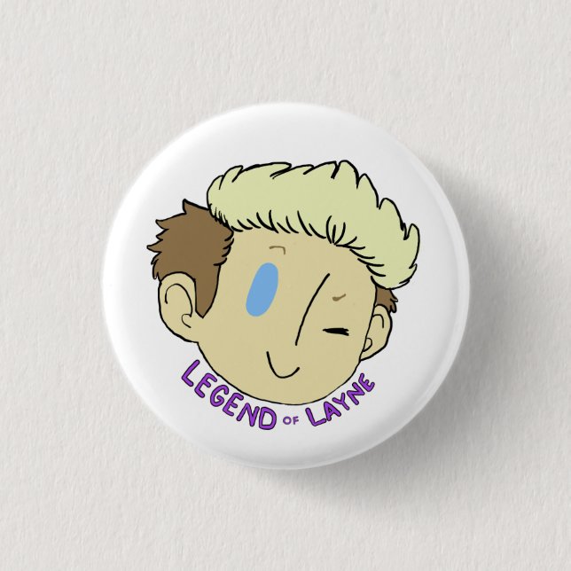 Badge Rond 2,50 Cm Bouton de LegendOfLayne (petit) (Devant)