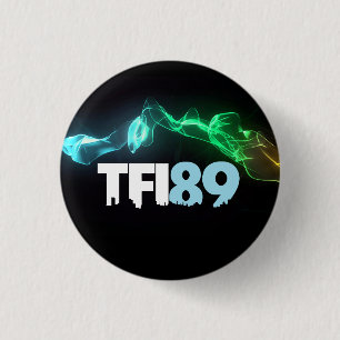 Badge Rond 2,50 Cm Bouton de l'électro TFI89