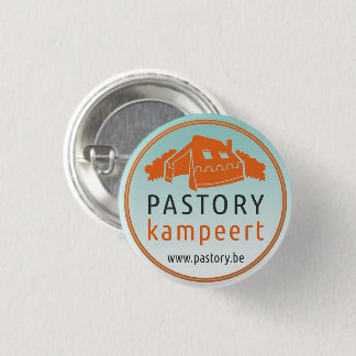 Badge Rond 2,50 Cm Bouton de l'insigne Pastory Kampeert Pin