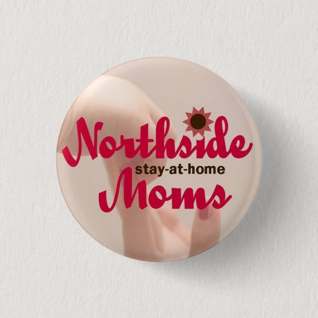 Badge Rond 2,50 Cm Bouton de logo de NSAHM (Devant)