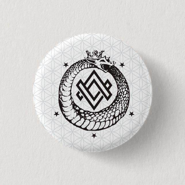 Badge Rond 2,50 Cm Bouton de logo de PROMETHEUS (Devant)