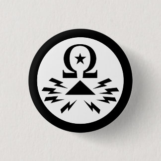 Badge Rond 2,50 Cm Bouton de logo de Telecomix