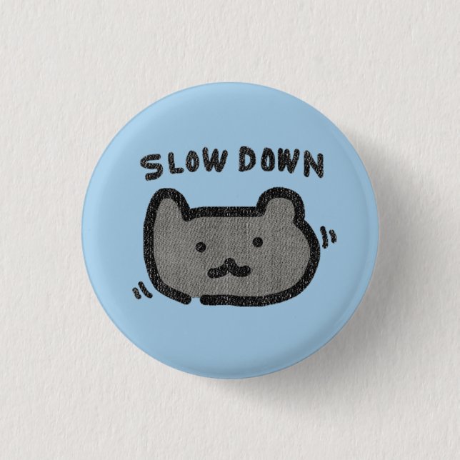 Badge Rond 2,50 Cm Bouton de l'ours (Devant)