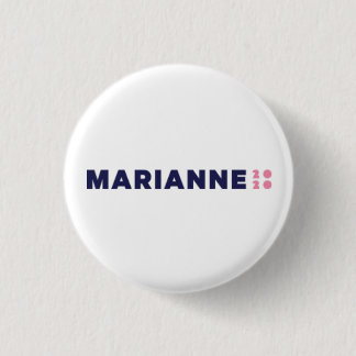 Badge Rond 2,50 Cm Bouton de Marianne Williamson 2020
