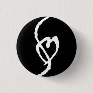 Badge Rond 2,50 Cm Bouton de marque de fumeron