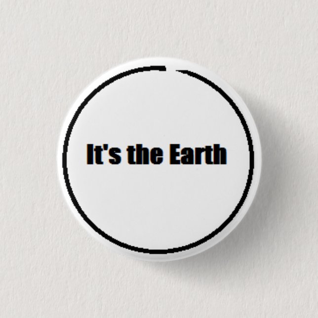 Badge Rond 2,50 Cm Bouton de Marukaite Chikyuu (Devant)