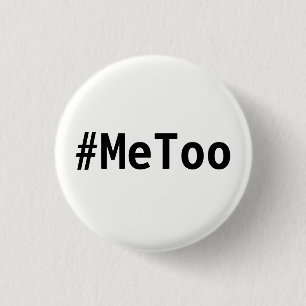 Badge Rond 2,50 Cm bouton de #MeToo
