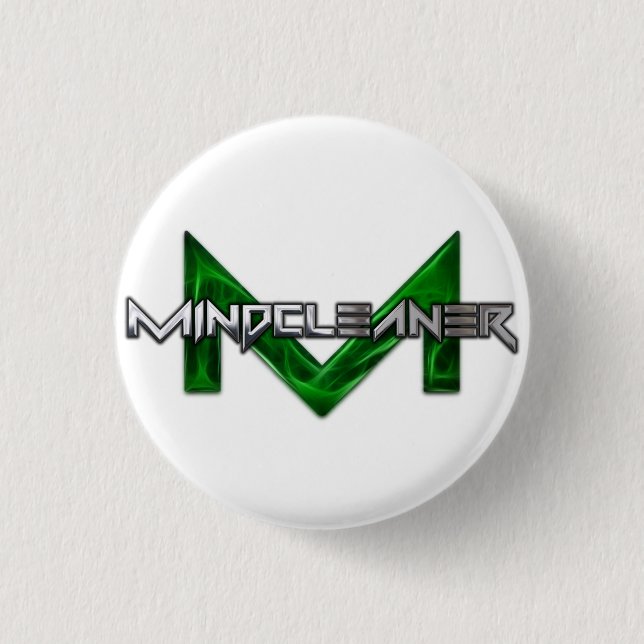 Badge Rond 2,50 Cm Bouton de Mindcleaner (Devant)