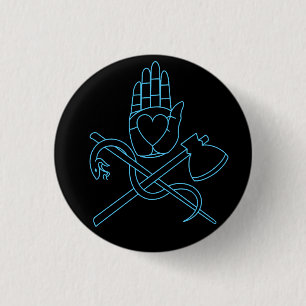 Badge Rond 2,50 Cm Bouton de Monoline de camarades impairs de