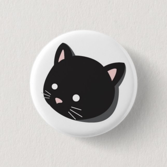 Badge Rond 2,50 Cm Bouton de Ninji (Devant)