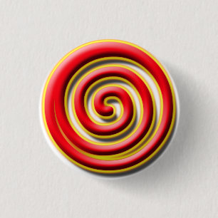 Badge Rond 2,50 Cm Bouton de no. 1 de spirale