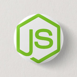 Badge Rond 2,50 Cm Bouton de Node.js