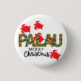 Badge Rond 2,50 Cm Bouton de Noël Palau