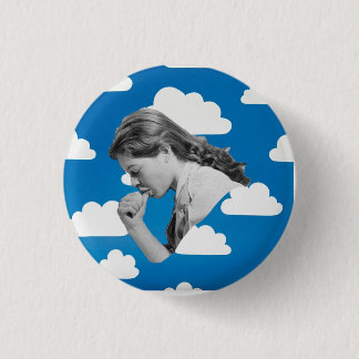 Badge Rond 2,50 Cm Bouton de nymphette de Bridgette Bardot