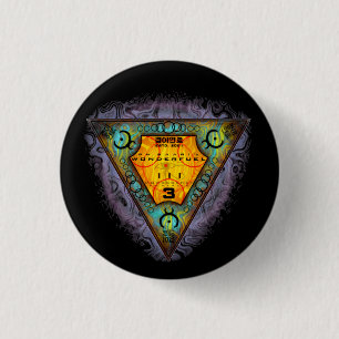 Badge Rond 2,50 Cm Bouton de P.M. SAARI