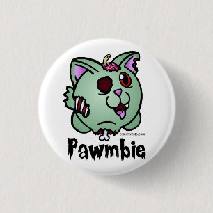Badge Rond 2,50 Cm Bouton de Pawmbie