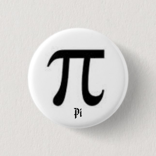 Badge Rond 2,50 Cm Bouton de pi (Devant)