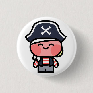 Badge Rond 2,50 Cm Bouton de pirate de Pookah