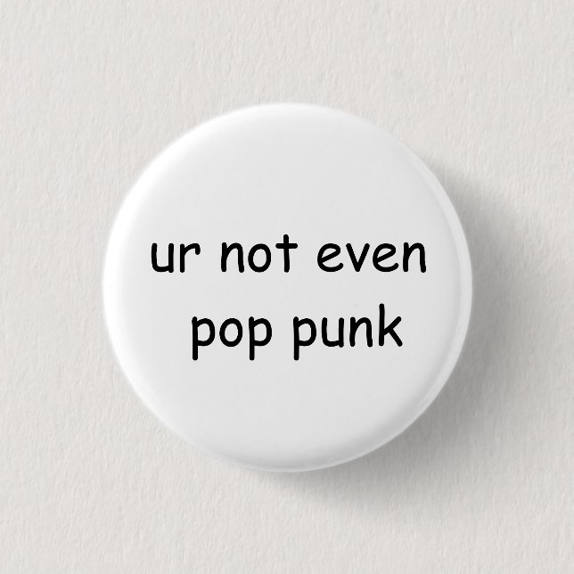 Badge Rond 2,50 Cm Bouton de punk de bruit (Devant)