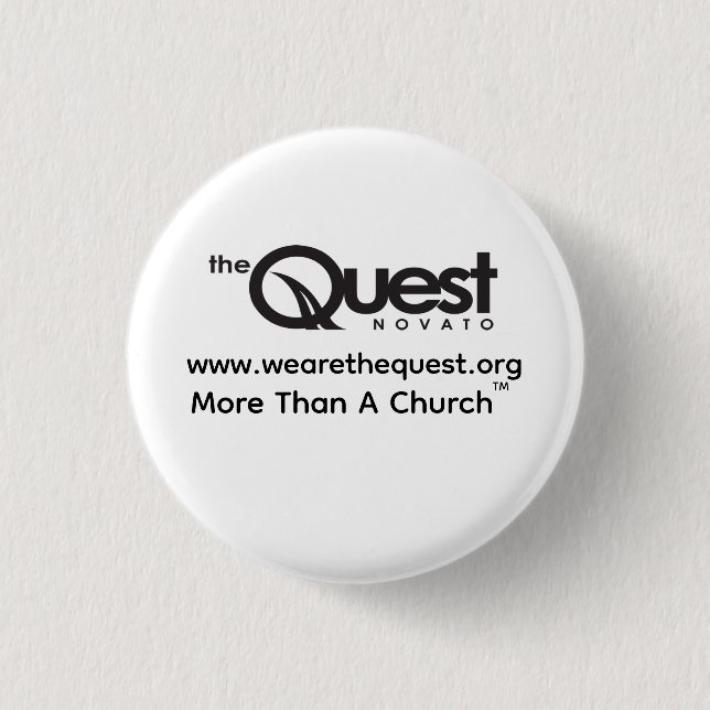 Badge Rond 2,50 Cm Bouton de quête (Devant)