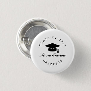 Badge Rond 2,50 Cm Bouton de remise de diplôme personnalisé