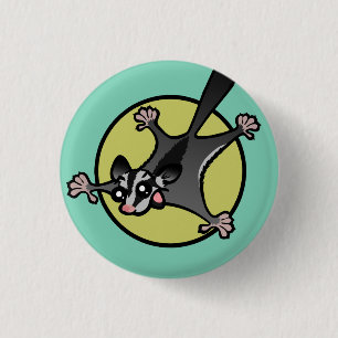 BADGE ROND 2,50 CM BOUTON DE RETOUR ROUND DU SOUFFLE DE SUCRE DE CART