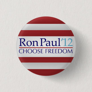 Badge Rond 2,50 Cm Bouton de Ron Paul 2012