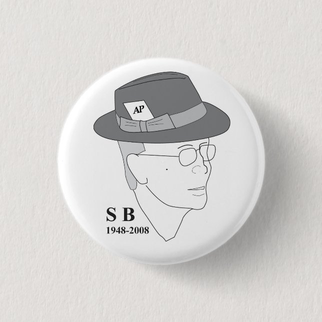 Badge Rond 2,50 Cm Bouton de Sam (Devant)
