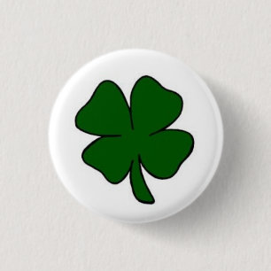 Badge Rond 2,50 Cm Bouton de shamrock
