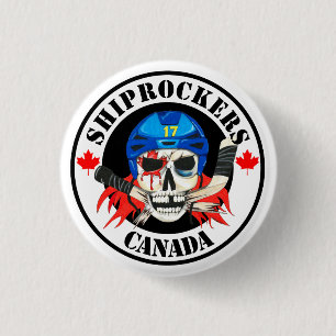 Badge Rond 2,50 Cm Bouton de Shiprocker