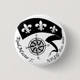 Badge Rond 2,50 Cm Bouton de signature de RoadMaster T.