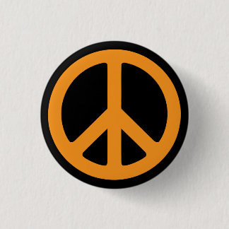 Badge Rond 2,50 Cm Bouton de signe de paix