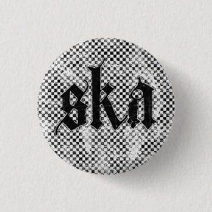 Badge Rond 2,50 Cm Bouton de Ska