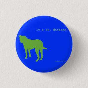 Badge Rond 2,50 Cm Bouton de snob de chien de Pittie