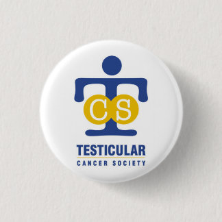 Badge Rond 2,50 Cm Bouton de société de cancer du testicule