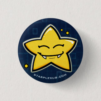 Badge Rond 2,50 Cm bouton de sourire de starlette