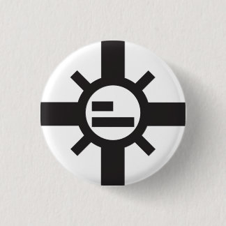 Badge Rond 2,50 Cm Bouton de Sparko Sun