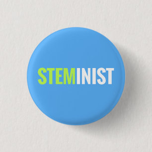 Badge Rond 2,50 Cm Bouton de STEMinist