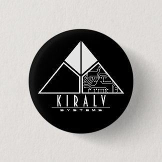 Badge Rond 2,50 Cm Bouton de systèmes de Kiralv