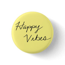 Bouton de typographie Yellow Cursive Vibes